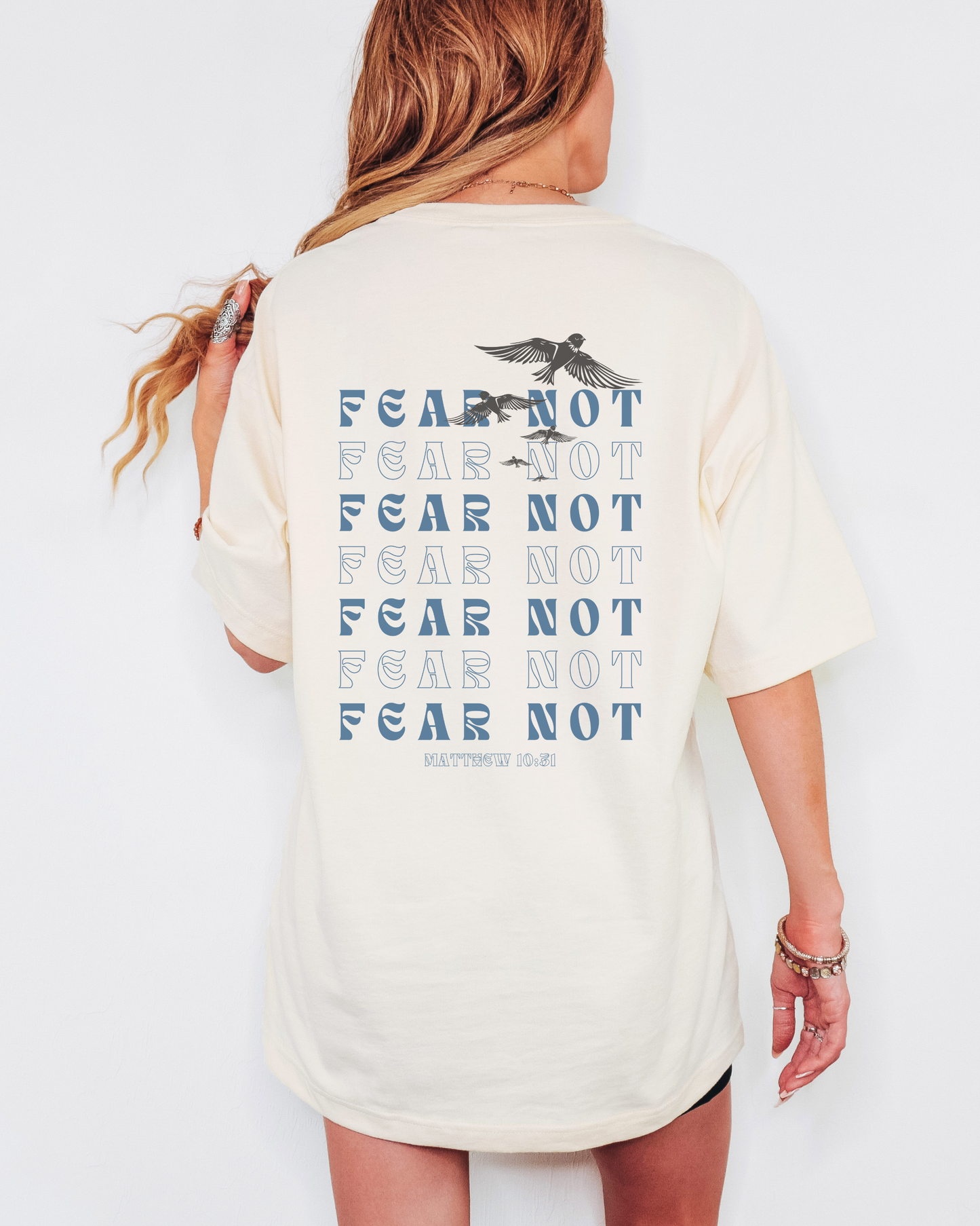 Fear Not - Oversized Boxy Tee