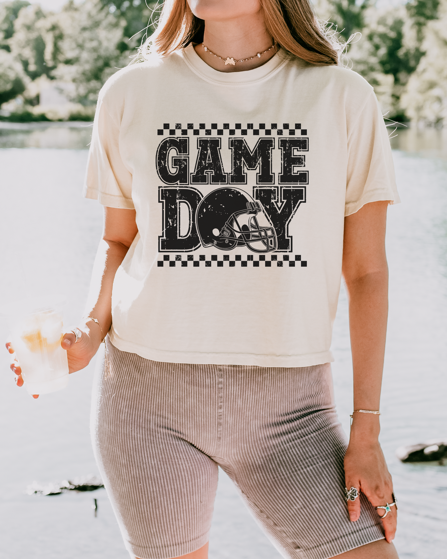 Game Day - Comfort Colors Boxy Crop Tee