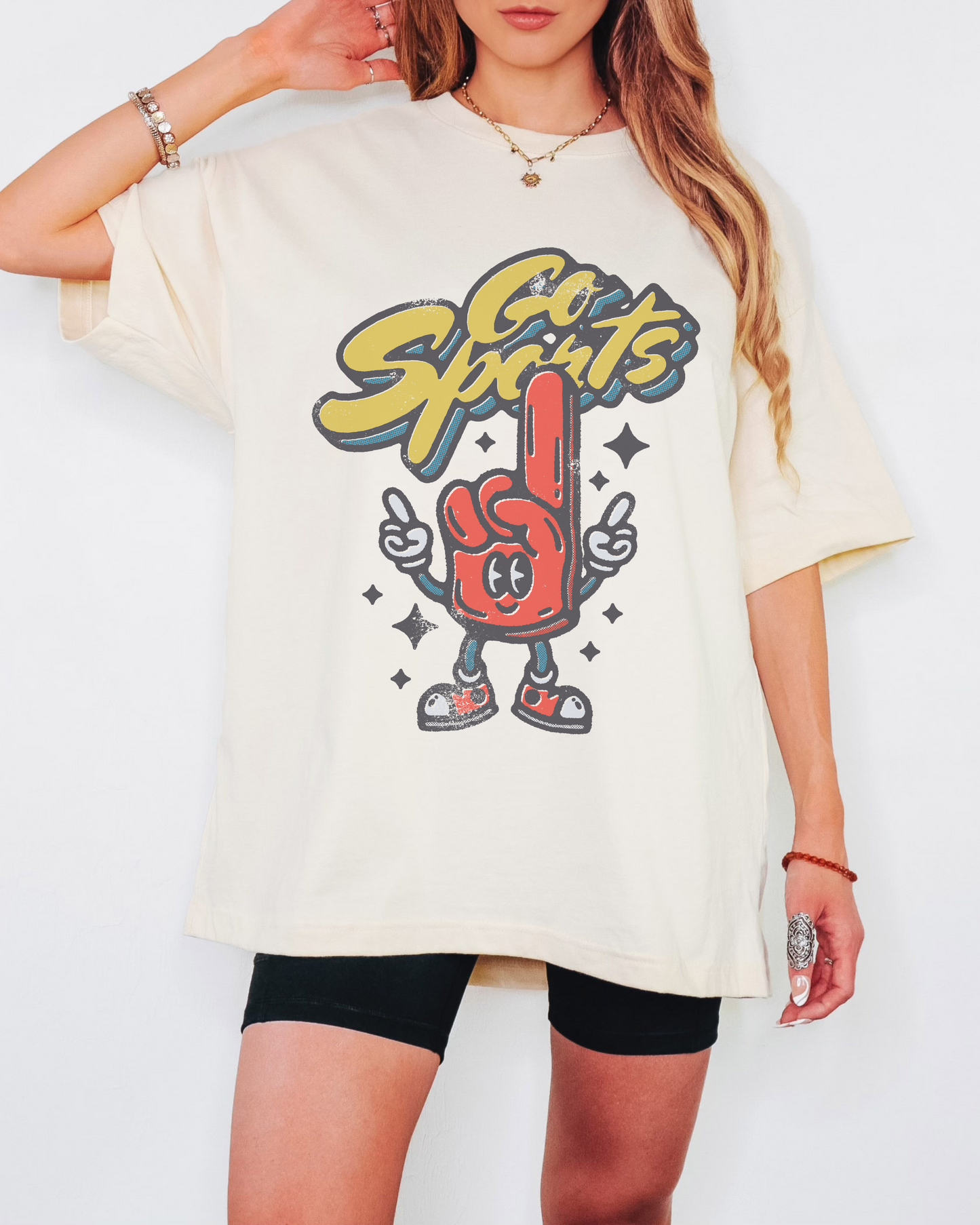 Go Sports - Oversized Boxy Fan Tee