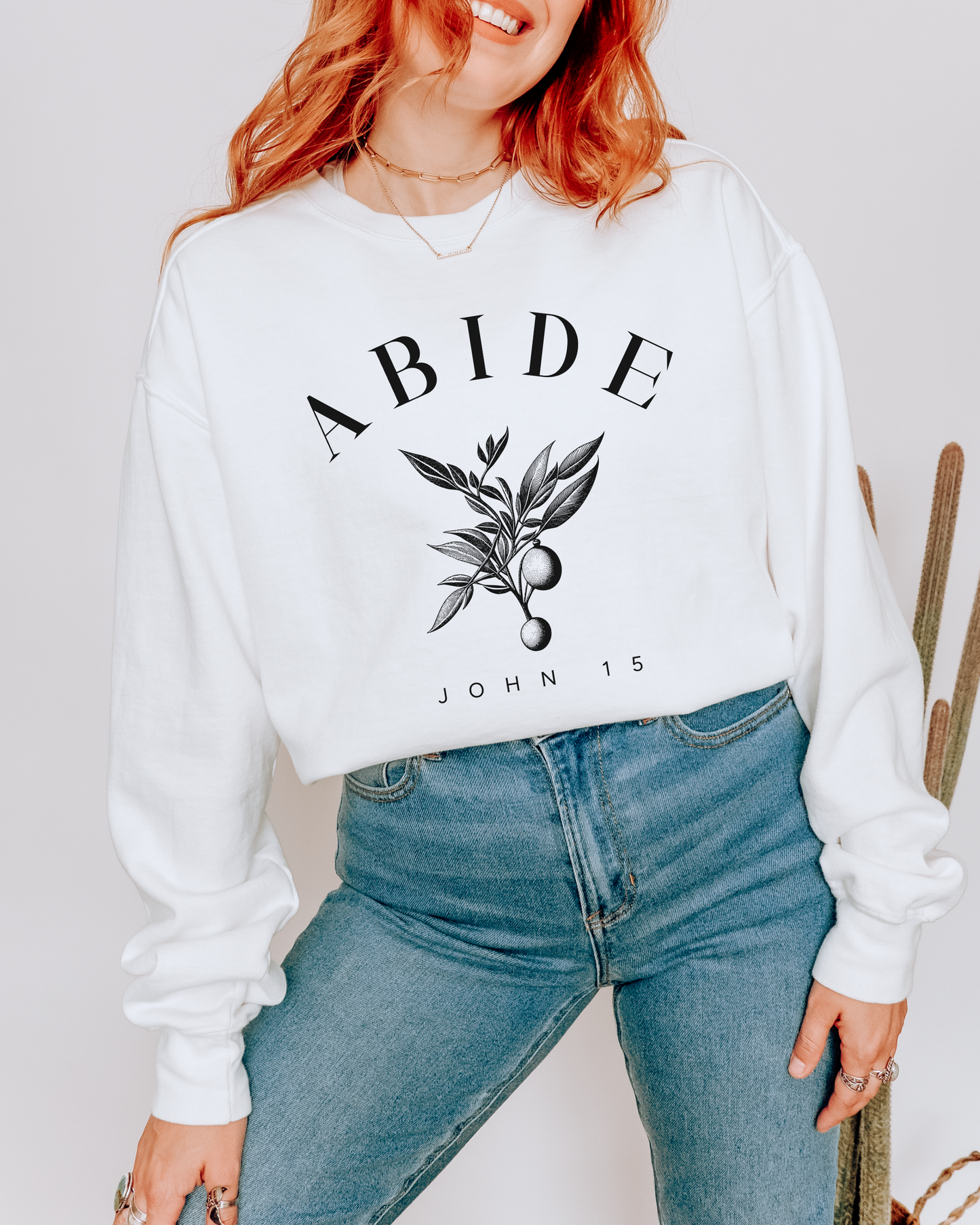 Abide - Comfort Colors Sweatshirt