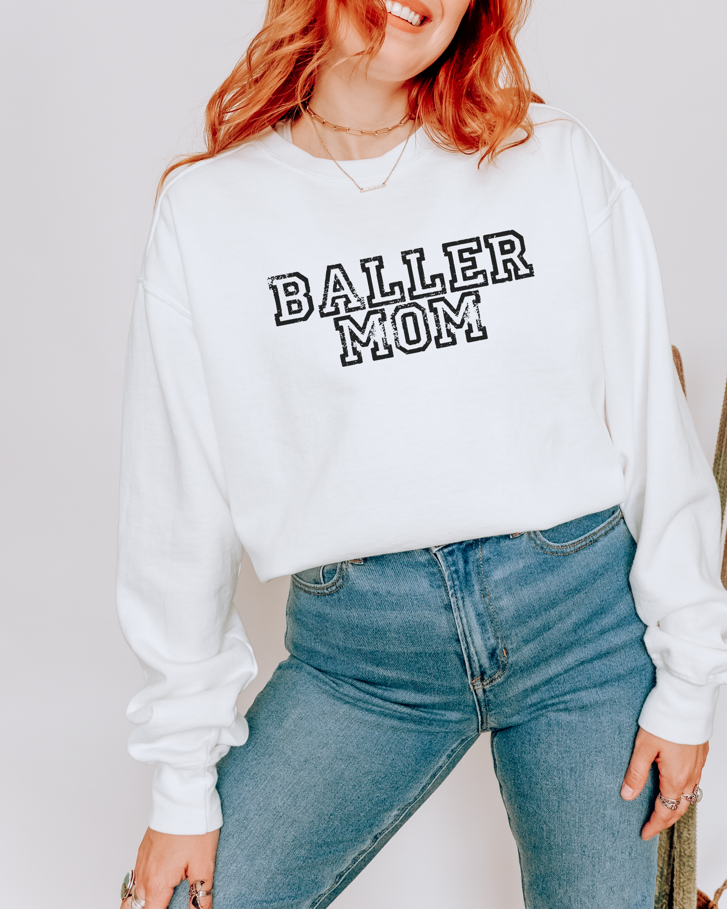 Baller Mom - Comfort Colors FAN Sweatshirt