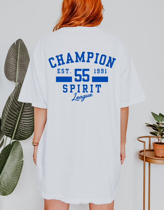 Champion Spirit Leauge - Comfort Colors Fan Tee