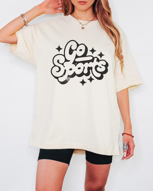 Go Sports - Oversized Boxy Fan Tee