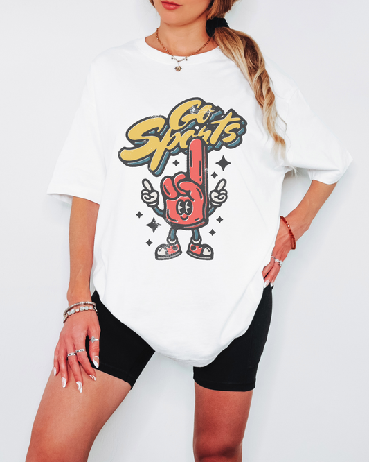 Go Sports - Oversized Boxy Fan Tee